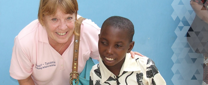 Susie O'Kane in Tanzania