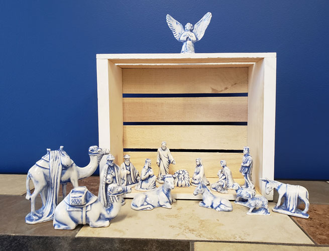 Nativity Set Comes Home